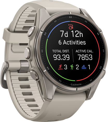 Garmin Fenix 9 43mm Multisport Watch - Grey