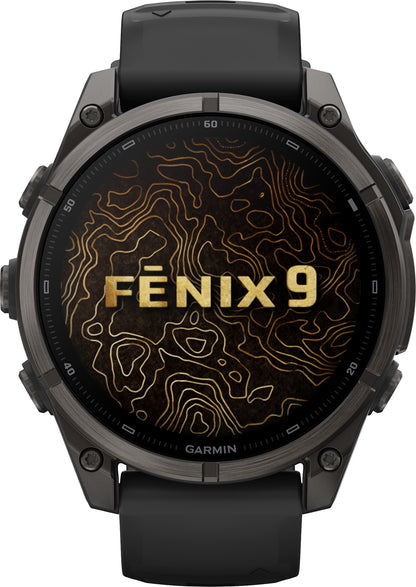 Garmin Fenix 9 47mm Multisport Watch - Black