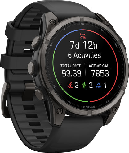 Garmin Fenix 9 47mm Multisport Watch - Black