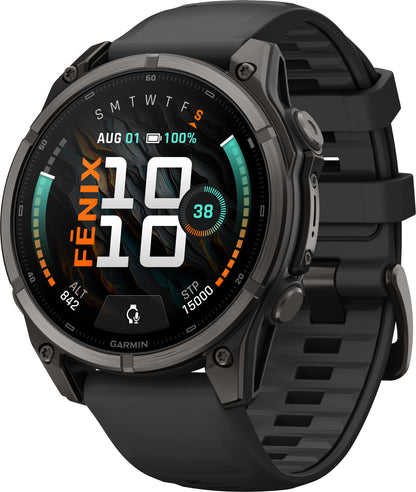 Garmin Fenix 9 47mm Multisport Watch - Black