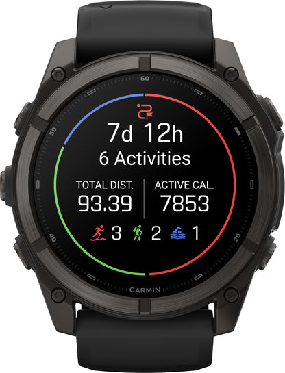 Garmin Fenix 9 51mm Multisport Watch - Black