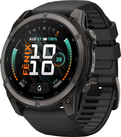 Garmin Fenix 9 51mm Multisport Watch - Black