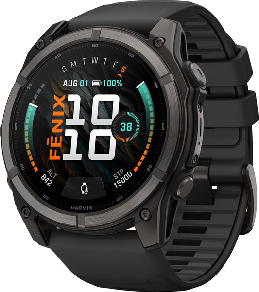 Garmin Fenix 9 51mm Multisport Watch - Black