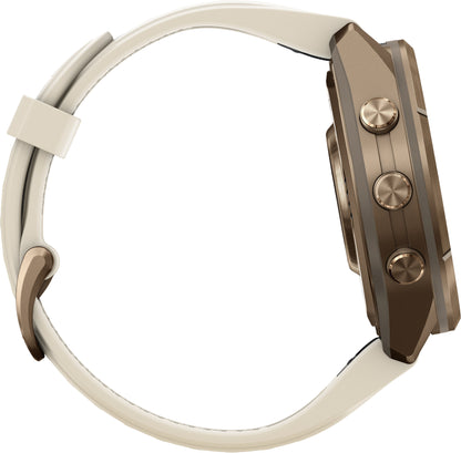Garmin Fenix 9 Pro 43mm Multisport Watch - Cream