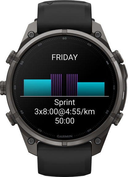 Garmin Fenix 9 Pro 43mm Multisport Watch - Grey