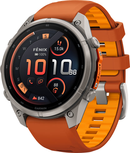 Garmin Fenix 9 Pro inReach 47mm Multisport Watch - Orange