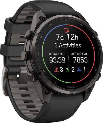 Garmin Fenix 9 Pro inReach 47mm Multisport Watch - Black
