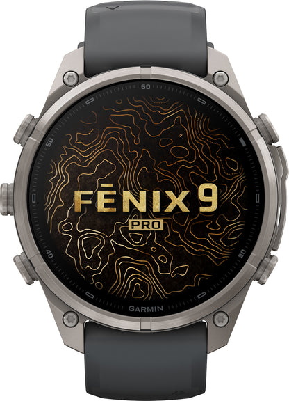 Garmin Fenix 9 Pro inReach 47mm Multisport Watch - Grey