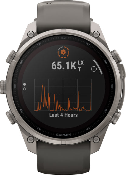 Garmin Fenix 9 Pro inReach SOLAR 47mm Multisport Watch - Grey