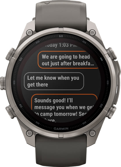 Garmin Fenix 9 Pro inReach SOLAR 47mm Multisport Watch - Grey