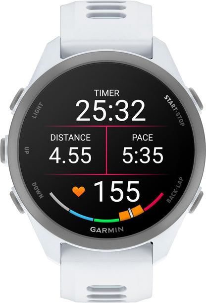 Garmin Forerunner 170 HRM With GPS Watch - White