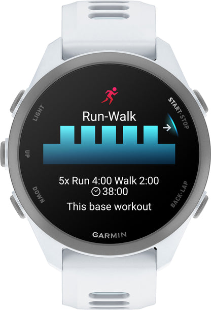 Garmin Forerunner 170 HRM With GPS Watch - White