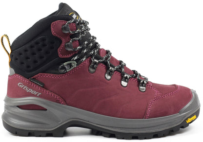 Grisport Lynx Waterproof Womens Walking Boots - Red
