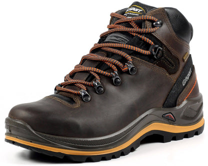 Grisport Pyke WIDE FIT Waterproof Mens Walking Boots - Brown