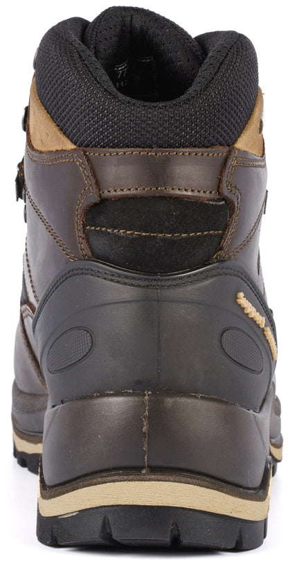 Grisport Quatro Waterproof Mens Walking Boots - Brown