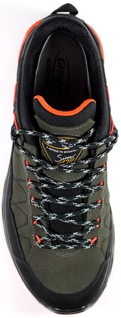 Grisport Spur Waterproof Mens Walking Shoes - Grey