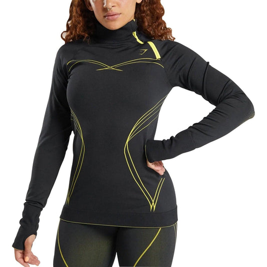 Gymshark Apex Seamless Half Zip Long Sleeve  Bbd7 Aq2