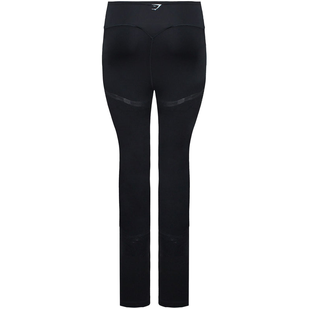 Gymshark Compression Womens Long Training Tights Black Start Fitness
