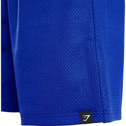 Gymshark Element 9 Inch Mesh Mens Training Shorts - Blue