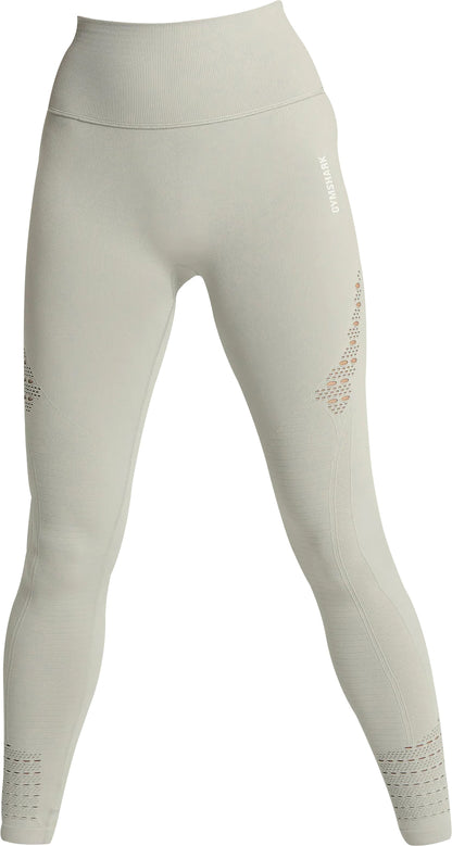Gymshark Energy Seamless Womens Long Training Tights - Grey