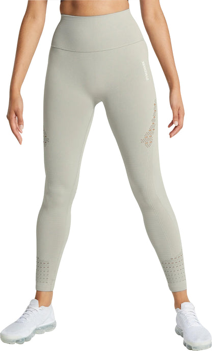 Gymshark Energy Seamless Womens Long Training Tights - Grey