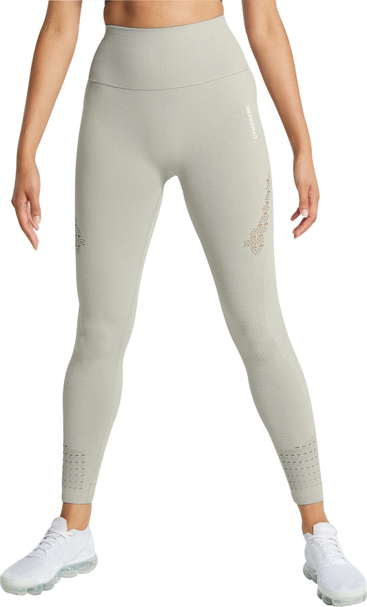 Gymshark Energy Seamless Womens Long Training Tights - Grey