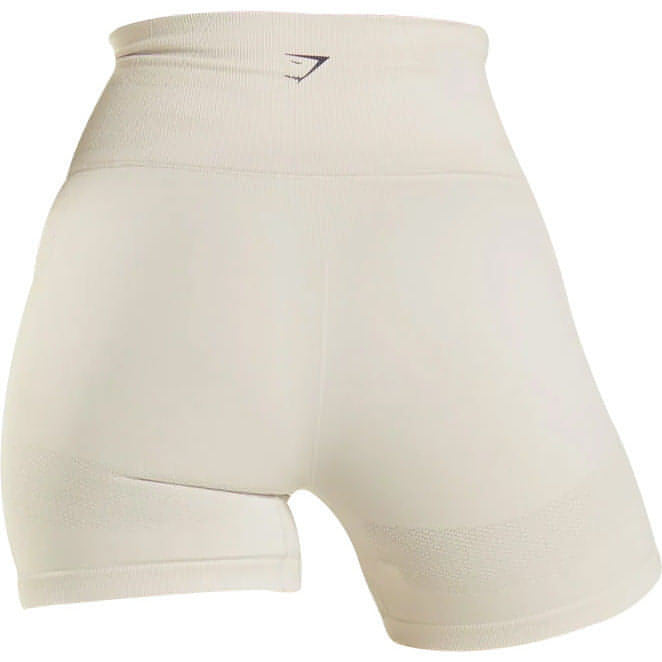 Gymshark Energy Seamless Womens Short Training Tights Beige