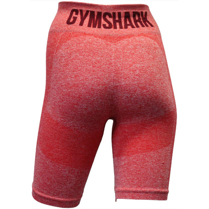 Gymshark Flex Womens Short Training Tights - Red