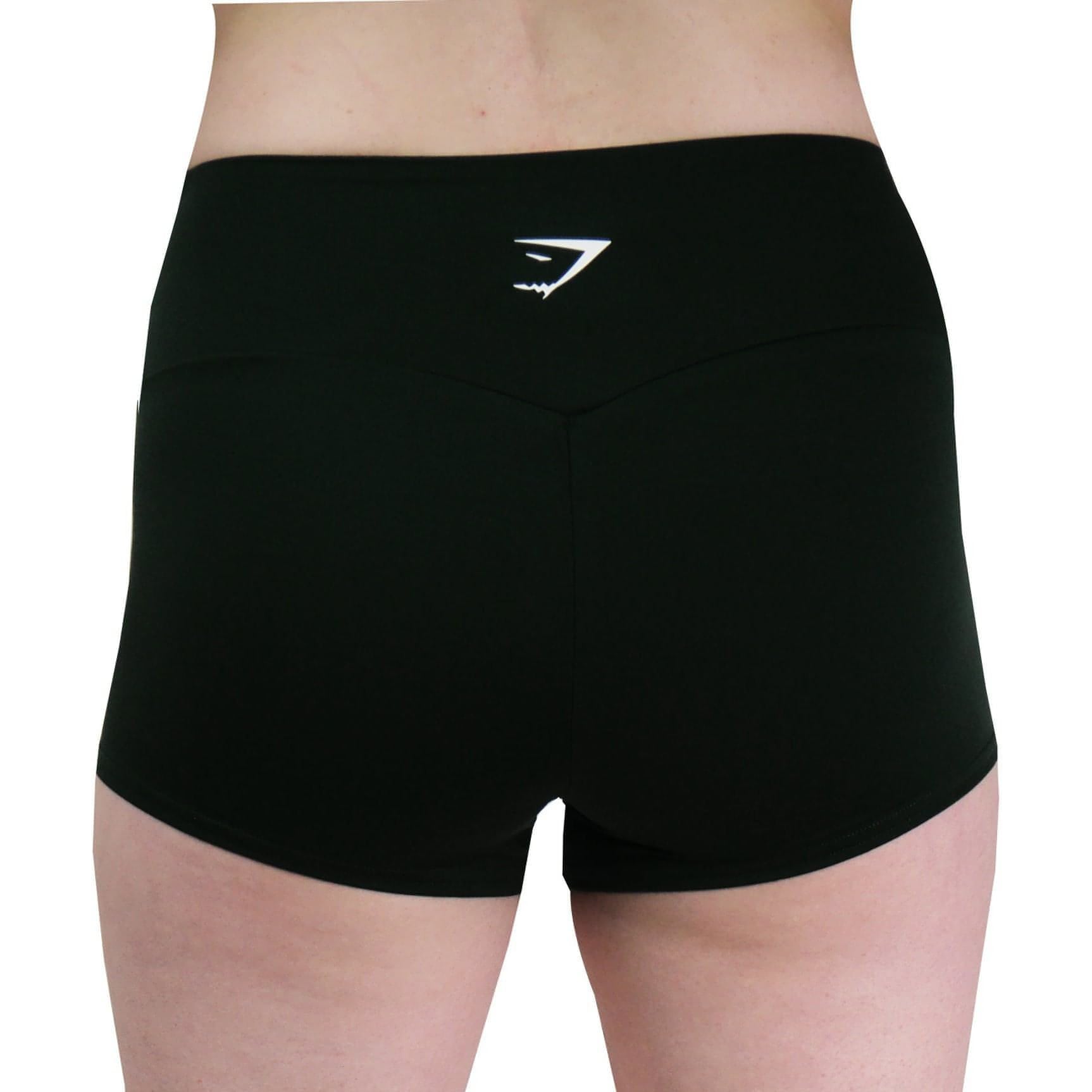 Gymshark Quad Womens Short Training Tights Black – Start Fitness