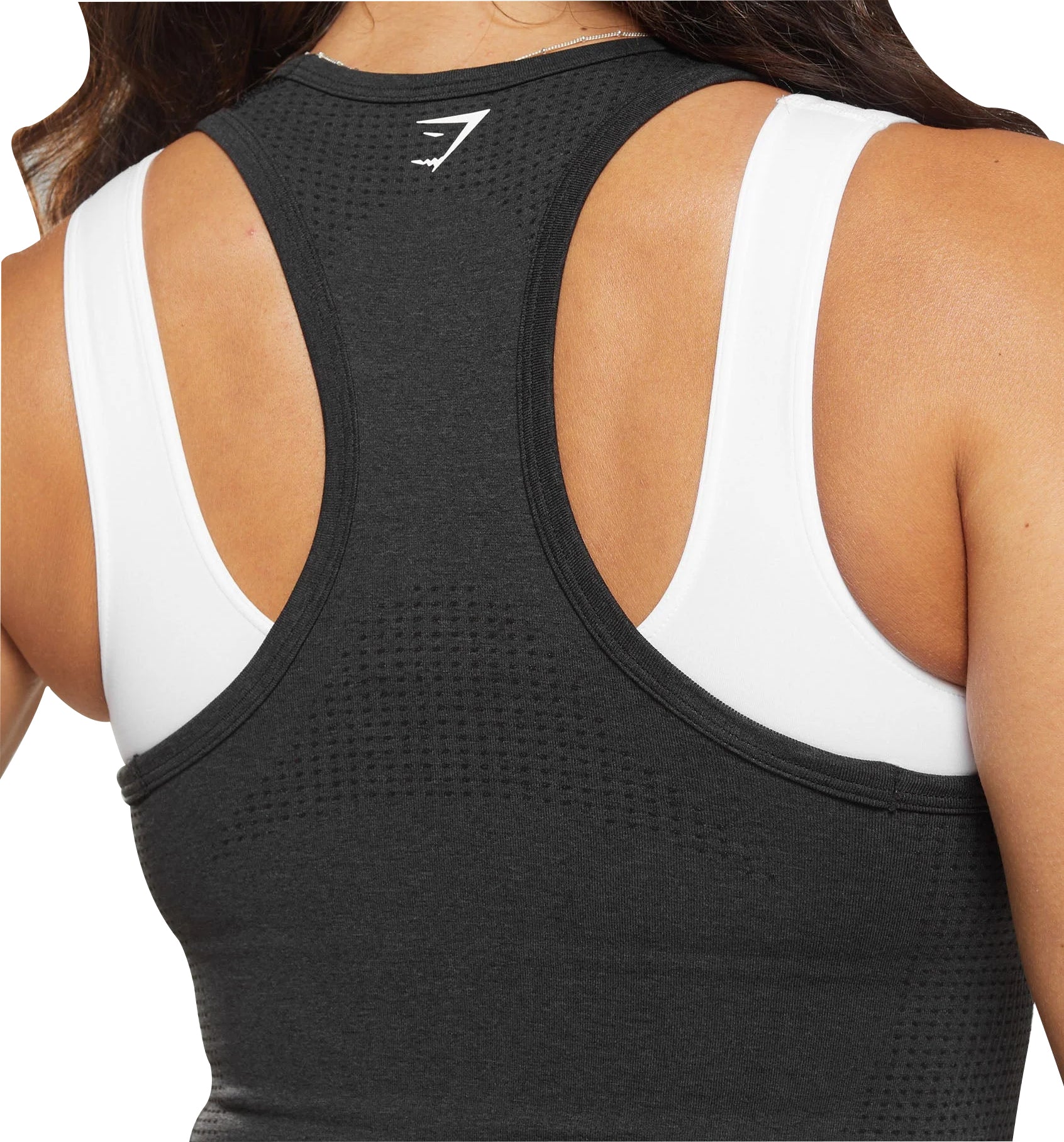 Gymshark Vital Seamless Womens Training Vest Tank Top Black
