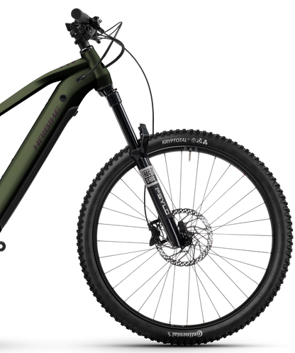 Haibike ALLMTN 6 Electric Full Suspension Mountain Bike 2026 - Swamp