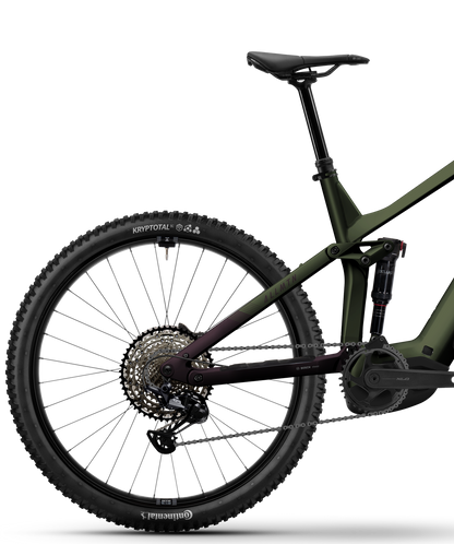 Haibike ALLMTN 6 Electric Full Suspension Mountain Bike 2026 - Swamp