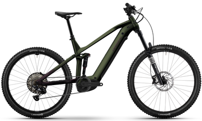 Haibike ALLMTN 6 Electric Full Suspension Mountain Bike 2026 - Swamp