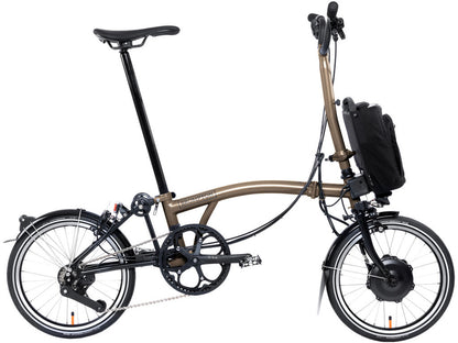 Brompton Electric P Line M 12-speed Folding Bike - Bronze Sky