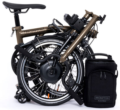 Brompton Electric P Line M 12-speed Folding Bike - Bronze Sky