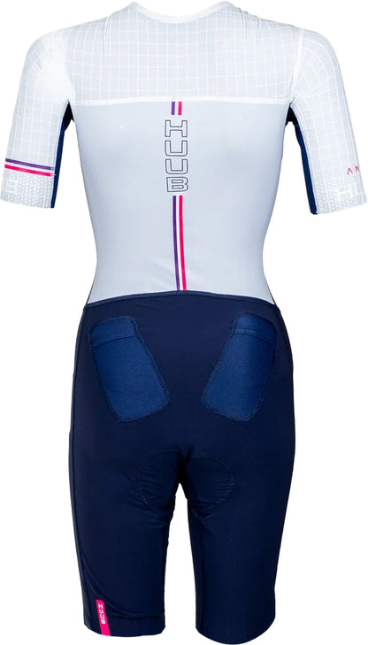 HUUB Anemoi 3 SUB22 Womens Tri Suit - White