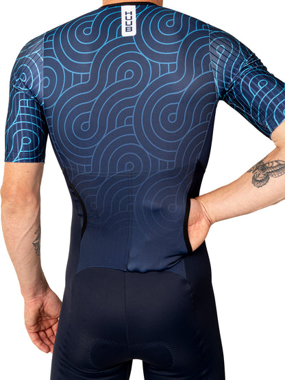 HUUB First Principles Club Mens Tri Suit - Blue
