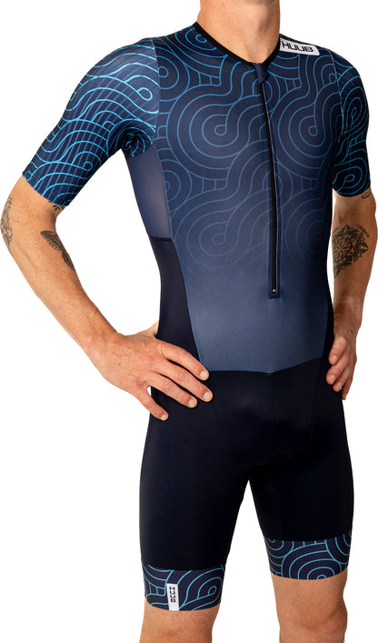 HUUB First Principles Club Mens Tri Suit - Blue