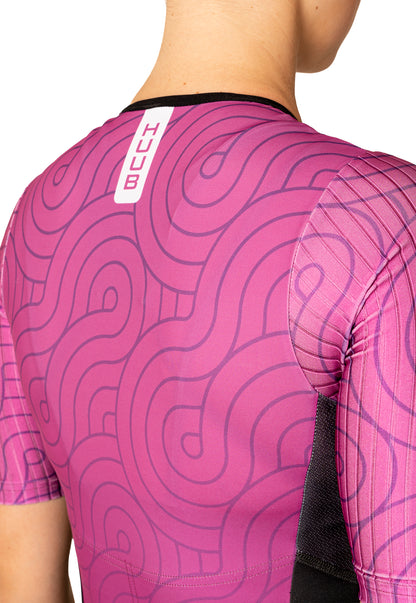 HUUB First Principles Club Womens Tri Suit - Pink