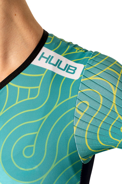 HUUB First Principles Club Womens Tri Suit - Green