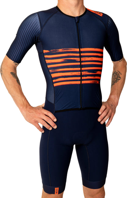 HUUB First Principles Pro Mens Tri Suit - Blue