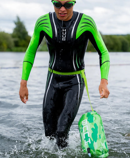 HUUB Surface 3:3 Mens Wetsuit - Green