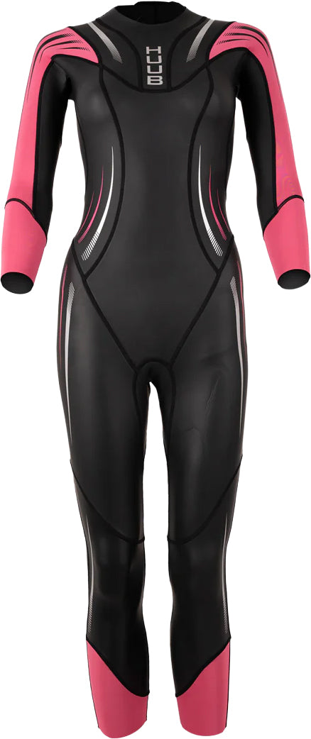 HUUB Surface 3:3 Womens Wetsuit - Pink