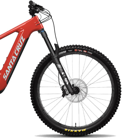 Santa Cruz Heckler 9 C S MX Electric Full Suspension Mountain Bike 2024 - Gloss Heirloom Red