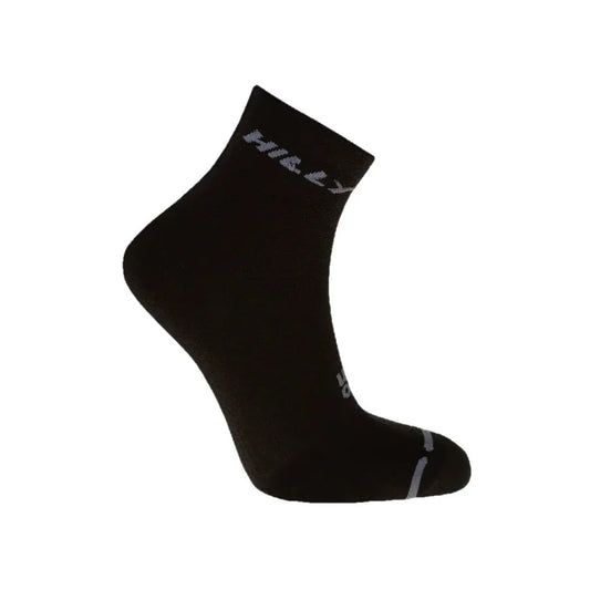 Hilly Lite Anklet Running Socks - Black