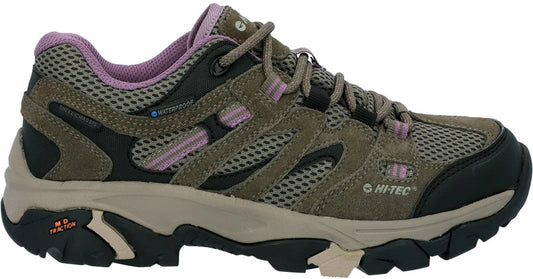 Hi-Tec Apex Lite Waterproof Womens Walking Shoes - Green