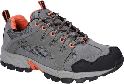 Hi-Tec Auckland Lite Waterproof Womens Walking Shoes - Grey