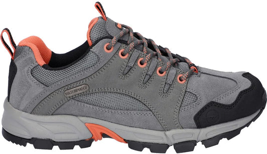 Hi-Tec Auckland Lite Waterproof Womens Walking Shoes - Grey