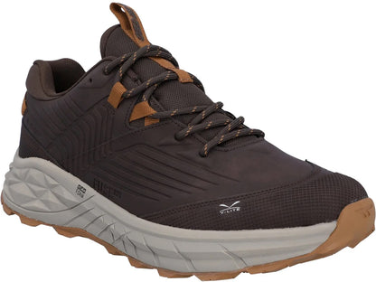 Hi-Tec Fuse Trek Waterproof Mens Walking Shoes - Brown