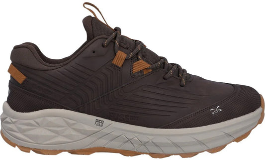 Hi-Tec Fuse Trek Waterproof Mens Walking Shoes - Brown